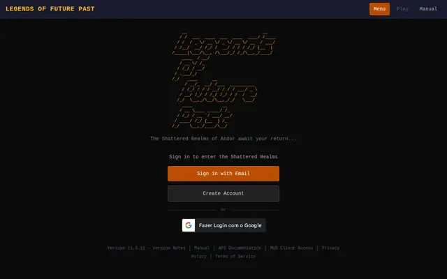 Legends of Future Past