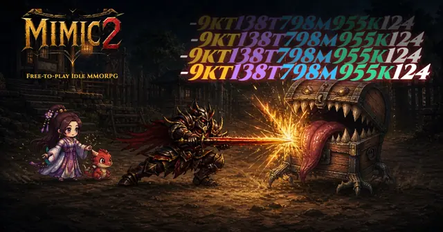 Mimic2 - Idle MMORPG – Screenshot des KI-Spiels