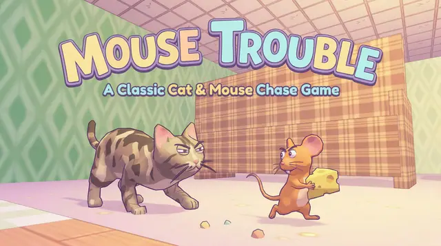Mouse Trouble — captura del juego hecho con IA
