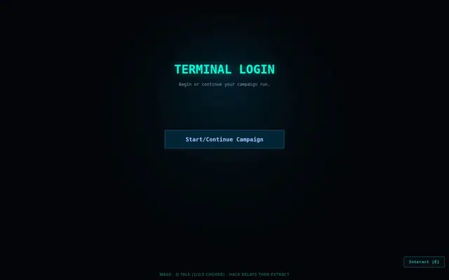 Neural Heist: Undercover — captura del juego hecho con IA