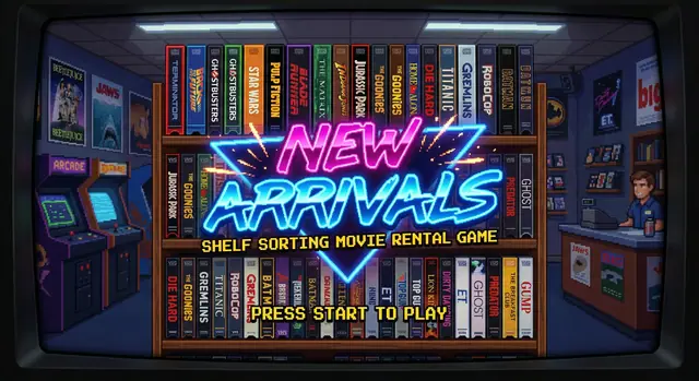 New Arrivals — captura de tela do jogo feito com IA
