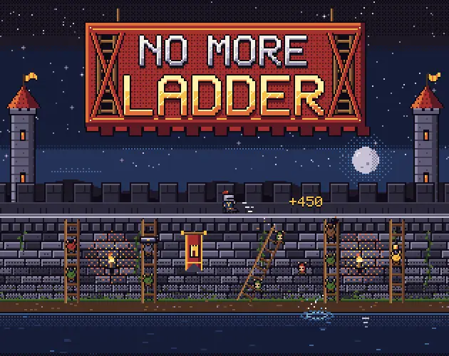 No More Ladder — captura del juego hecho con IA