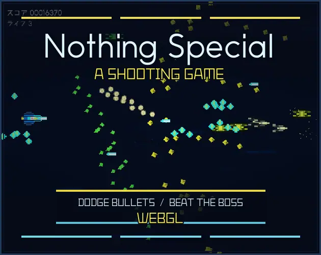 Nothing Special: A Shooting Game – AI製ゲームのスクリーンショット