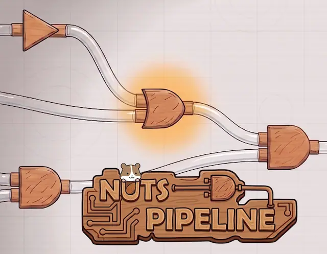 Nuts Pipeline — captura de tela do jogo feito com IA