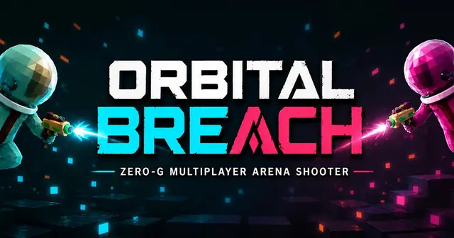 Orbital Breach — captura del juego hecho con IA
