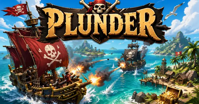 Plunder — captura del juego hecho con IA