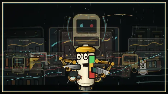 POWER HUNGRY – Screenshot des KI-Spiels