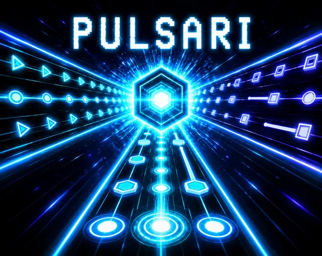 PULSARI — capture d'écran du jeu fait avec l'IA