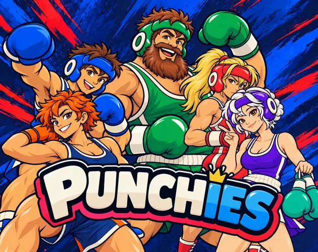 Punchies — captura del juego hecho con IA