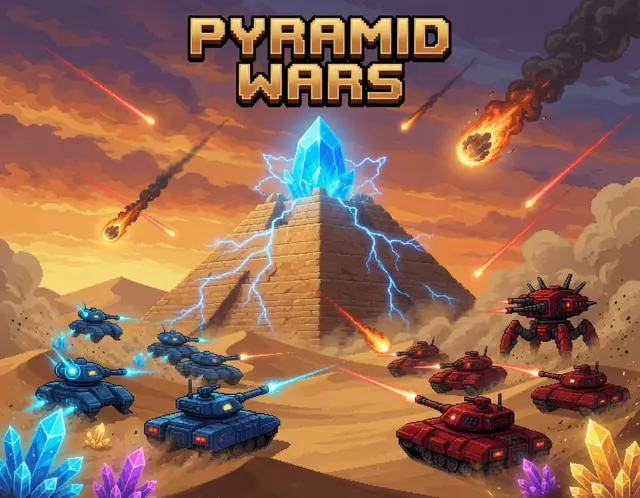 Pyramid Wars — vibe coded game