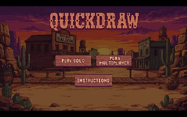 Quickdraw — captura de tela do jogo feito com IA