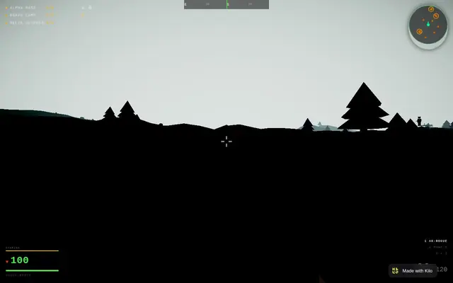Rogue Zone — captura del juego hecho con IA