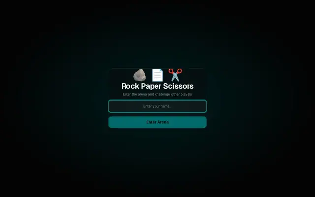 RPS Evolution — captura del juego hecho con IA