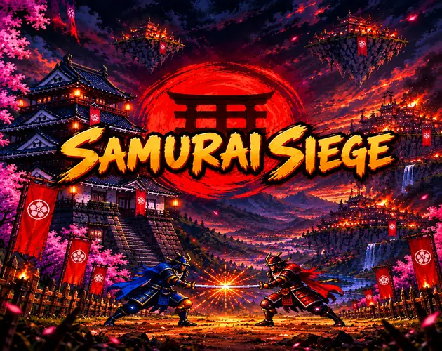 Samurai Siege – Screenshot des KI-Spiels