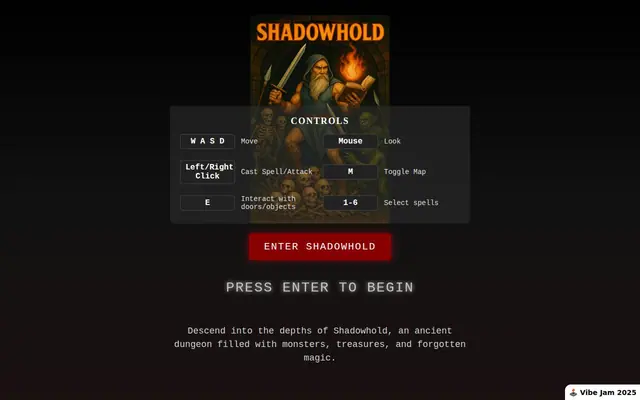 Shadowhold – AI製ゲームのスクリーンショット