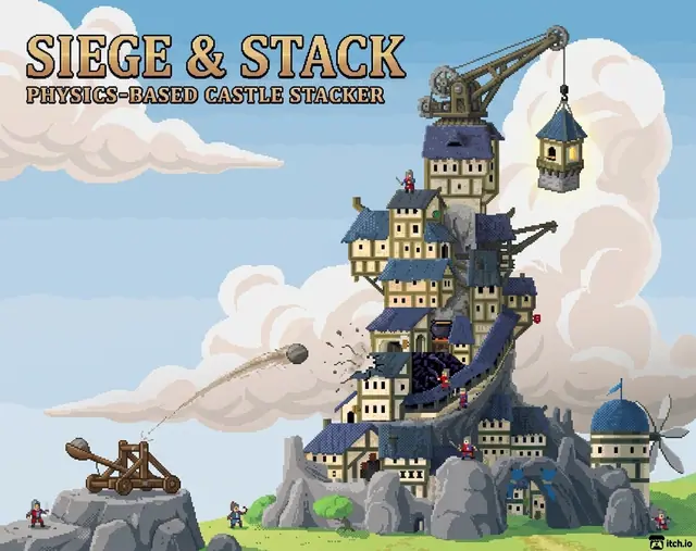 Siege & Stack — capture d'écran du jeu fait avec l'IA