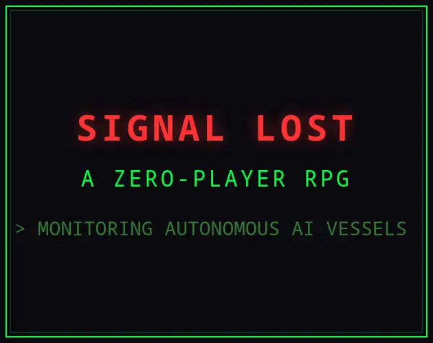 Signal Lost – Screenshot des KI-Spiels