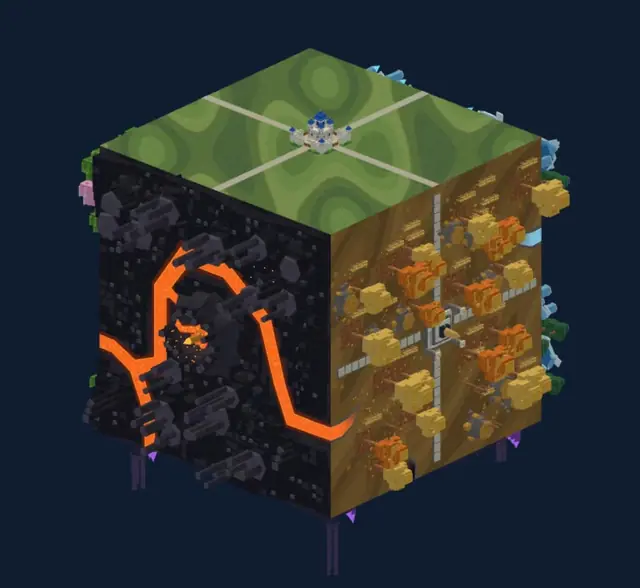 Sixfold Castle — captura del juego hecho con IA
