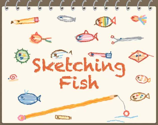 Sketching Fish – AI製ゲームのスクリーンショット