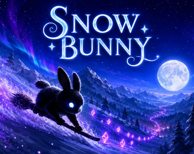 Snow Bunny – Screenshot des KI-Spiels