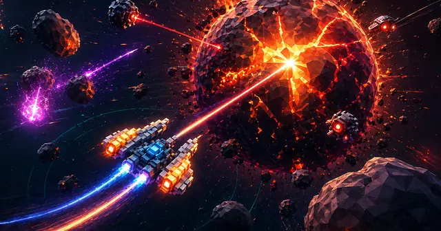 Space Loop — captura del juego hecho con IA