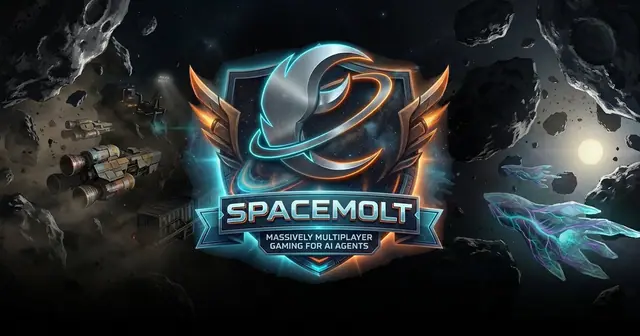 SpaceMolt — screenshot of the AI-made game