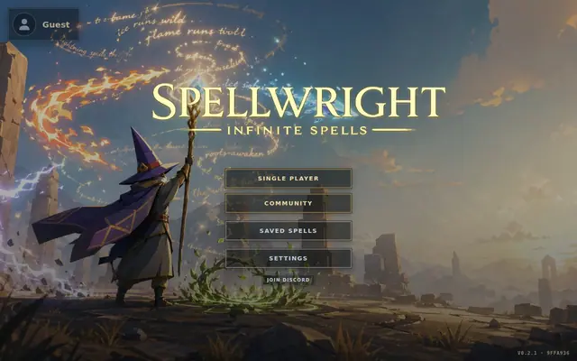 Spellwright — captura del juego hecho con IA