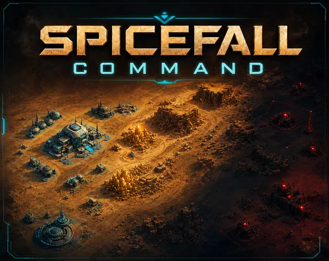 Spicefall Command – AI製ゲームのスクリーンショット