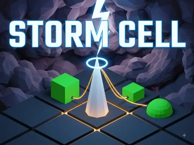 Storm Cell – Screenshot des KI-Spiels