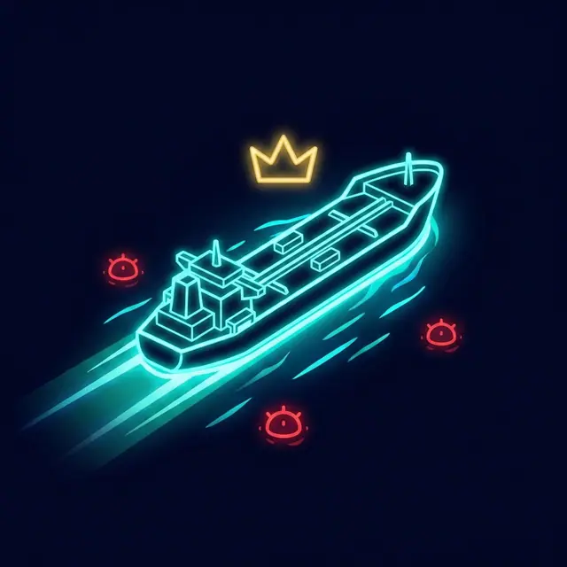 Strait Run: Critical Supply — captura del juego hecho con IA