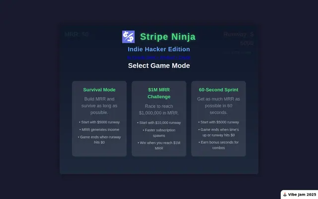 Stripe Ninja – Screenshot des KI-Spiels