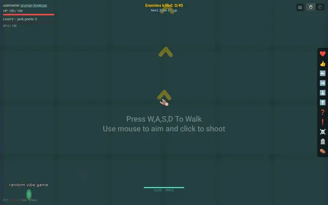 TDShooter – Screenshot des KI-Spiels