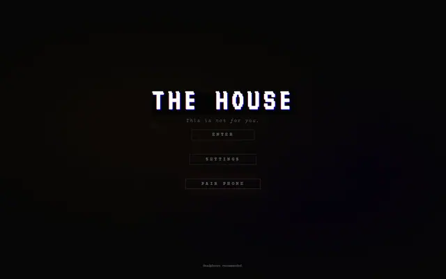The House — captura del juego hecho con IA
