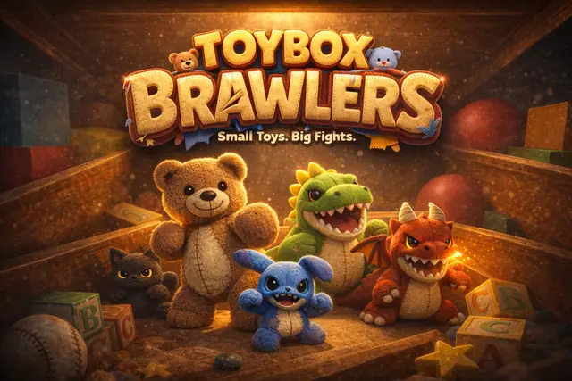 ToyBox Brawlers — captura del juego hecho con IA