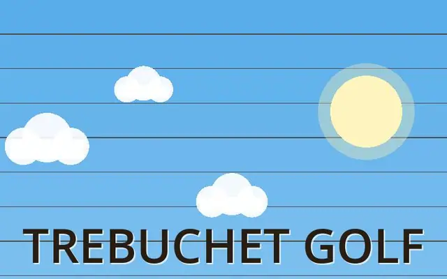 Trebuchet Golf — captura del juego hecho con IA