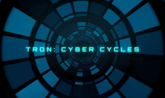 Tron: Cyber Cycles — captura del juego hecho con IA