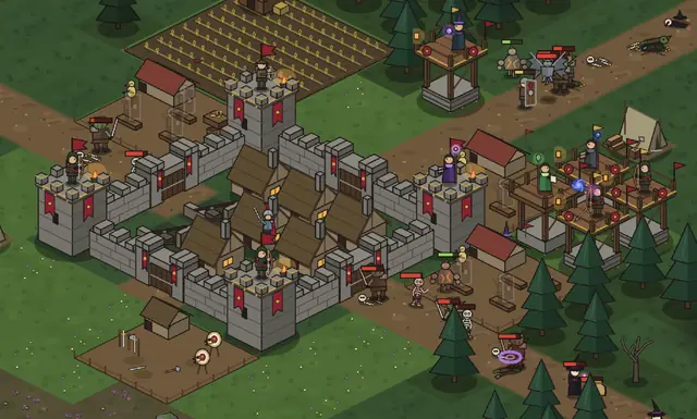 Veliron's Outpost – Screenshot des KI-Spiels