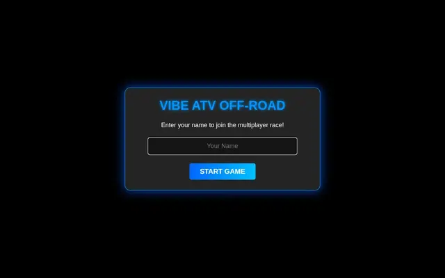 Vibe ATV – AI製ゲームのスクリーンショット