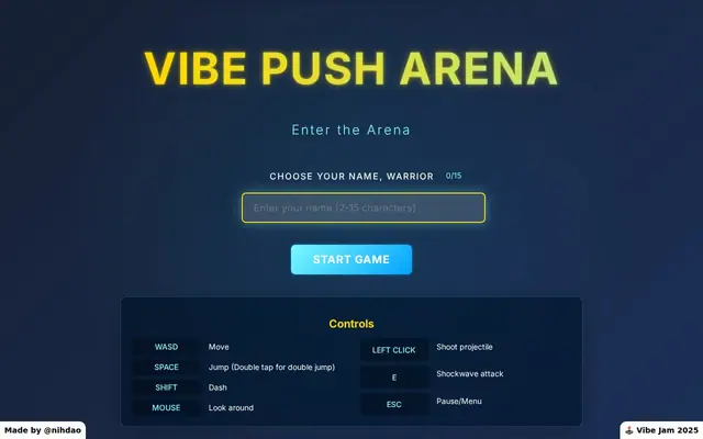 VibeRush - Arena Battle – AI製ゲームのスクリーンショット