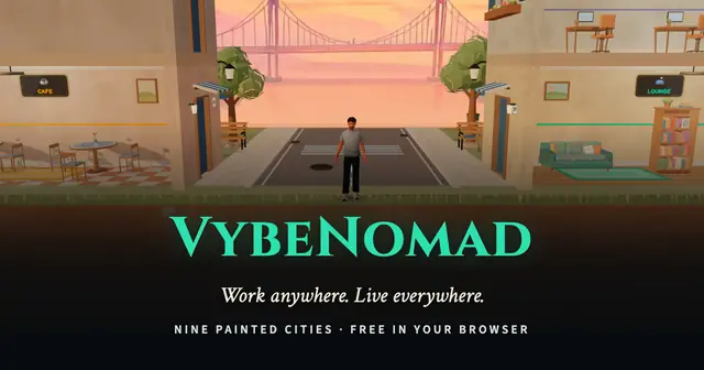 VybeNomad – Screenshot des KI-Spiels