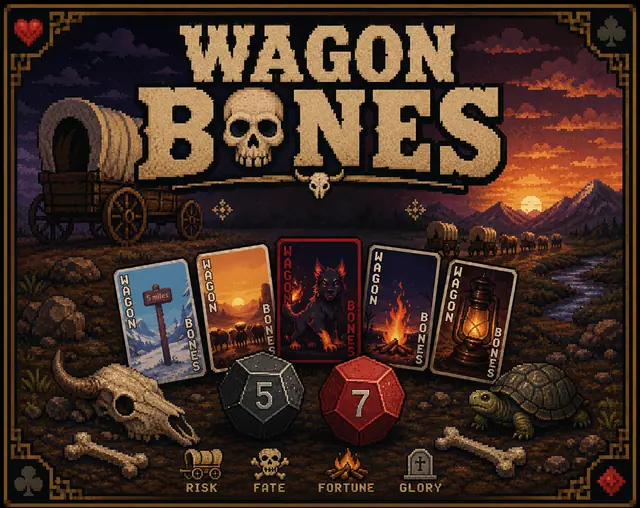 Wagon Bones – Screenshot des KI-Spiels