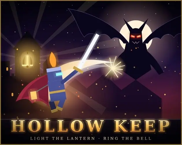 Wick Knight — screenshot of the AI-made game